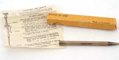 Lot 153 - A boxed silver Yard-O-Led pencil, the engine...