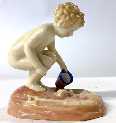 Lot 316 - Royal Doulton Figure "Called Love a Little Boy....." HN 1545 c.1930