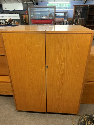 Lot 115 - A retro mid Century metamorphic desk in a box,...