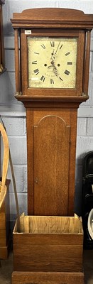 Lot 534 - Green, Aylsham, a George III long case clock...