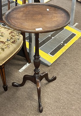 Lot 556 - A Georgian Revival mahogany wine table, the...