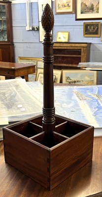 Lot 558 - A reproduction Georgian style mahogany four...