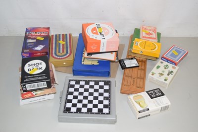 Lot 9 - A selection of various games including cards,...