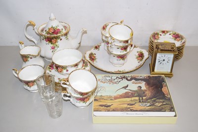 Lot 15 - A part Royal Albert Old Country Roses tea set...