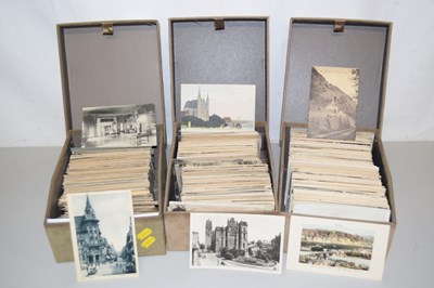 Lot 35 - Three boxes containing a large collection of...