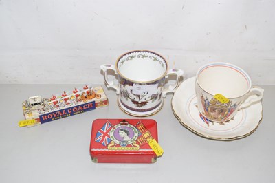 Lot 39 - Assorted royal memorabilia including royal...