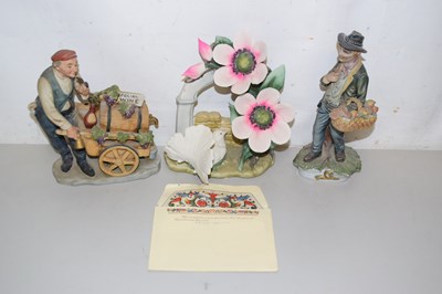 Lot 43 - A selection of various Capodimonte figurines