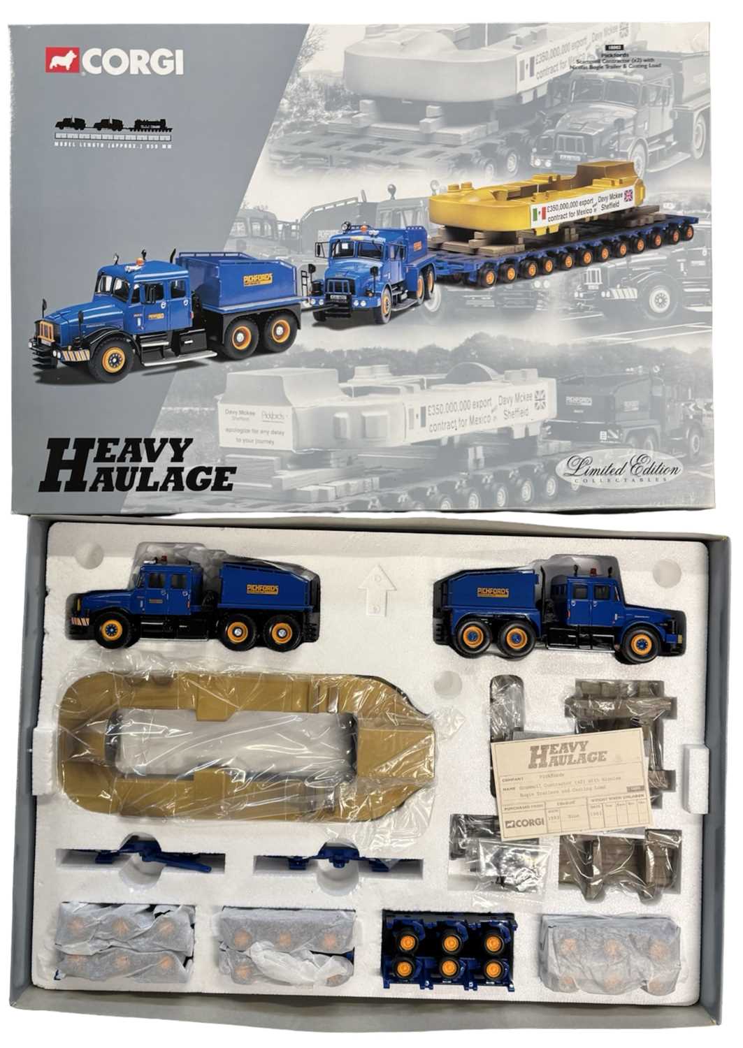 Lot 79 - A boxed Corgi Heavy Haulage 18002 Pickfords...