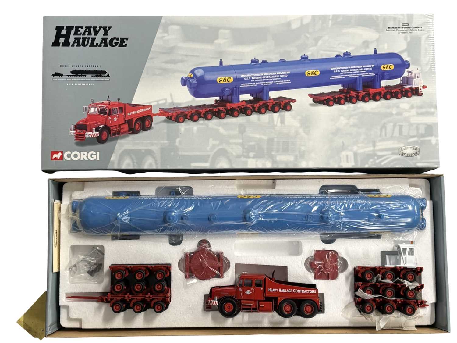 Lot 81 - A boxed Corgi Heavy Haulage 18006 Northern...