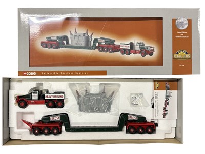 Lot 82 - A boxed Corgi Heavy Haulage US55103 Diamond...