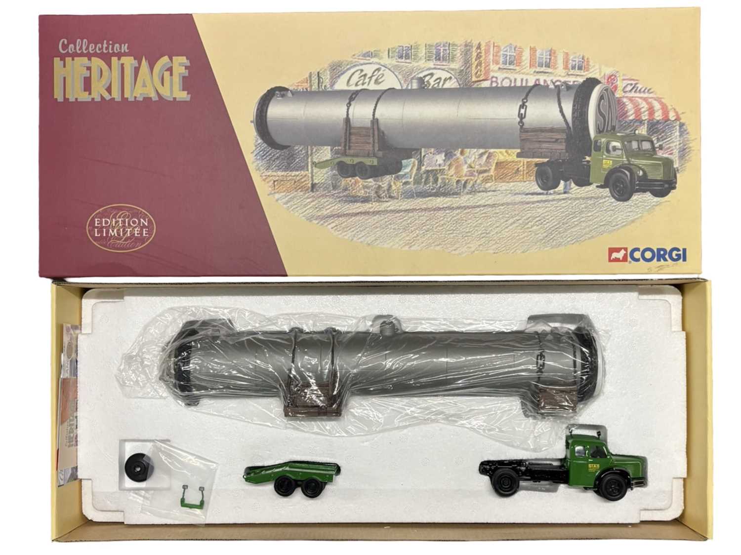 Lot 84 - A boxed Corgi Heavy Haulage EX70206 Berliet GLR