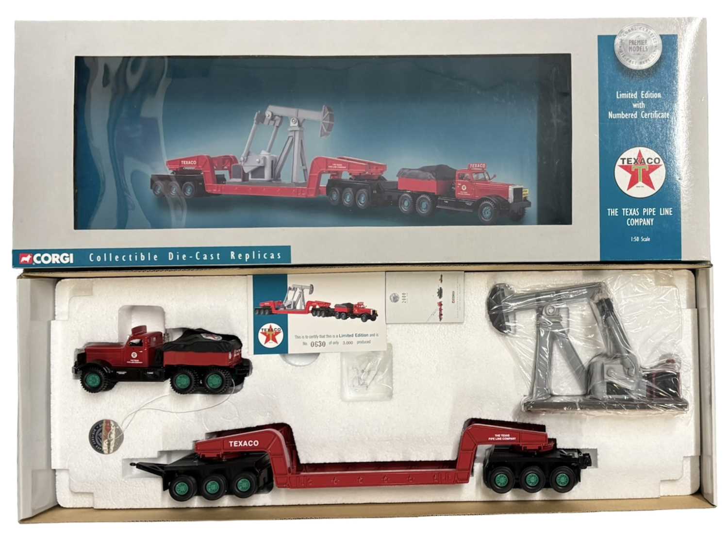 Lot 87 - A boxed Corgi Heavy Haulage 55304 Diamond T980...