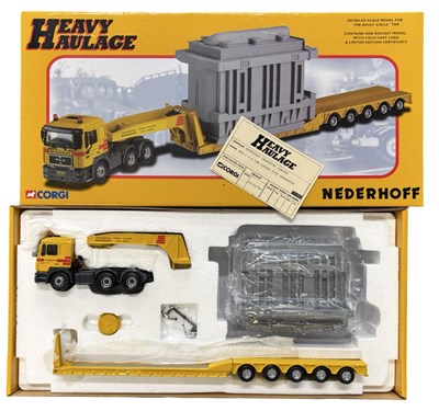 Lot 90 - A boxed Corgi Heavy Haulage CC12003 Nederhoff...