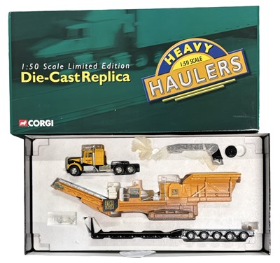 Lot 93 - A boxed Corgi Heavy Haulage US55705 kenworth...