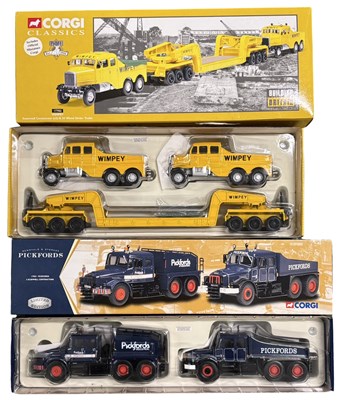 Lot 94 - A pair of boxed Corgi Heavy Haulage vehicles,...