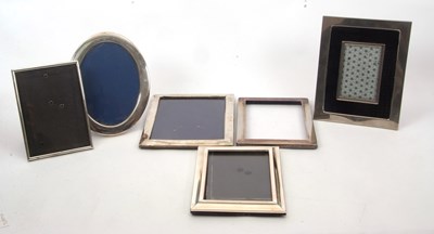 Lot 167 - Mixed Lot: A hallmarked silver photograph...