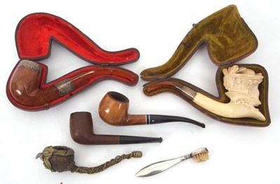 Lot 172 - Mixed Lot: A large Victorian Austrian Mearsham...