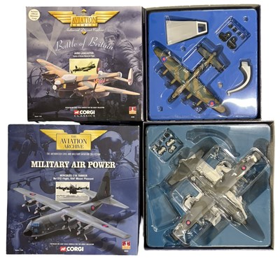Lot 104 - A pair of boxed Corgi  Aviation Archive planes.