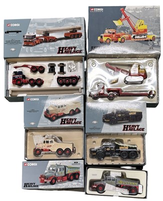 Lot 112 - A mixed lot of various boxed Corgi heavy...