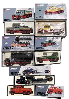 Lot 113 - A mixed lot of various boxed Corgi heavy...