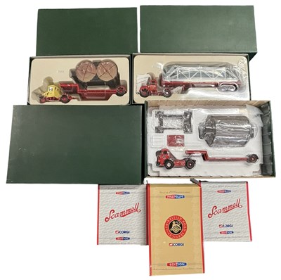 Lot 116 - A mixed lot of various boxed Corgi Scammell...