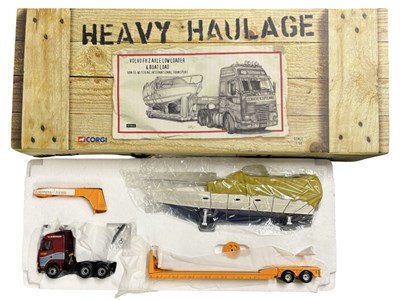 Lot 122 - A boxed Corgi Heavy Haulage CC12413 Volvo FH 2...