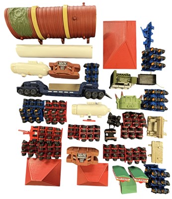 Lot 128 - A collection of various spare Corgi heavy...