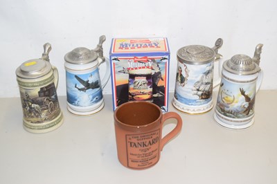 Lot 133 - Collection of various steins and mugs...