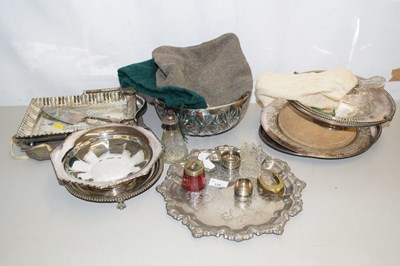 Lot 135 - Collection of various silver plated items...