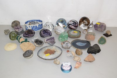 Lot 172 - Selection of various crystals, rock samples...