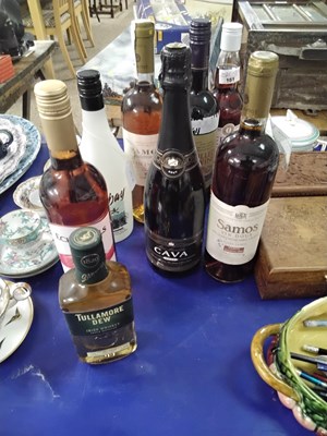 Lot 191A - Eight assorted bottles of wines and spirits,...