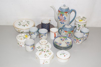 Lot 205 - Various small decorative ceramics including...