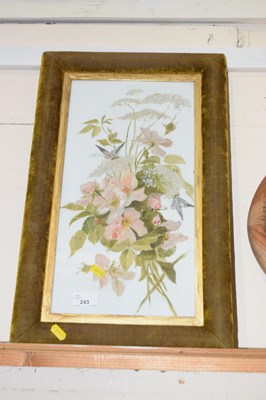 Lot 243 - Framed study of flowers