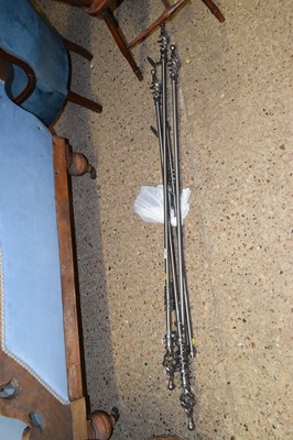 Lot 294 - Quantity of various curtain rods
