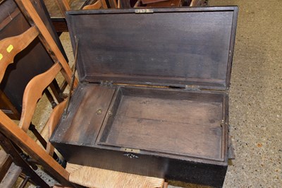 Lot 306 - A wooden storage box