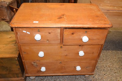 Lot 327 - Chest of drawers, length approx 84cm