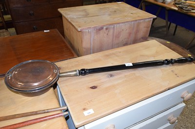 Lot 341 - Bed warming pan