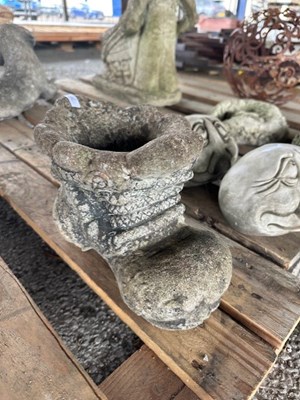 Lot 161C - Boot planter, height approx 19cm