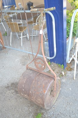 Lot 234 - Vintage metal garden roller