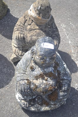 Lot 247 - Two composition Buddha figures