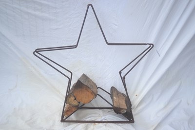 Lot 182 - An ornamental metal garden star, approx 68cm