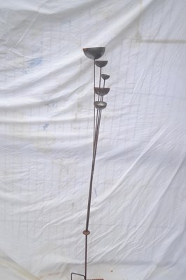 Lot 202 - Decorative metal flower ornament, height...