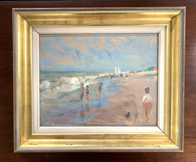 Lot 133 - Geoffrey Wilson (British,1920–2010), Oil on...