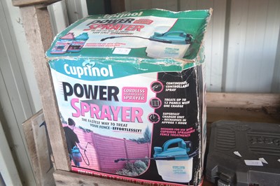 Lot 378 - A boxed Cuprinol power sprayer