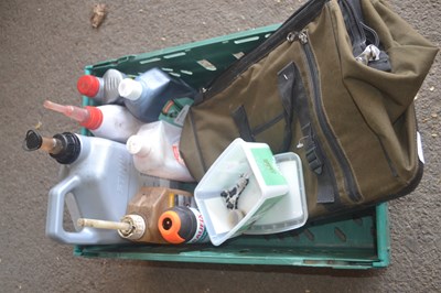 Lot 394 - Box containing a quantity of various Stihl...