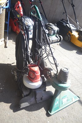 Lot 420 - Two electric garden vacuums