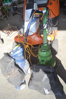 Lot 419 - Two garden vacuums