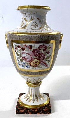 Lot 251 - An early 19th Century English porcelain vase,...