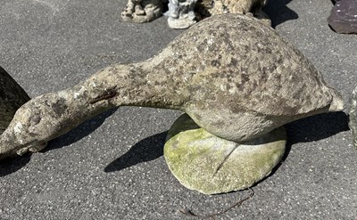 Lot 109 - Composition figure of a Goose