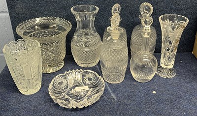 Lot 298 - Quantity of 19th Century cut glass wares...